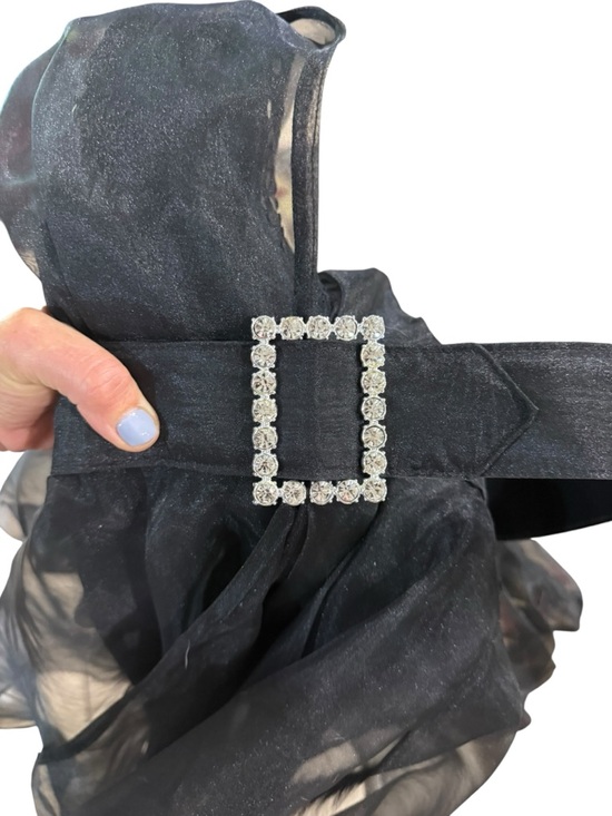 Nili Richards Vintage Women’s Lantern-Sleeve Evening Set black Size 4 - Picture 4 of 14